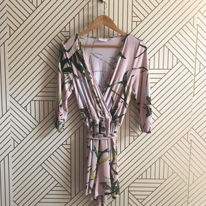 New York and company Pink Printed Romper
